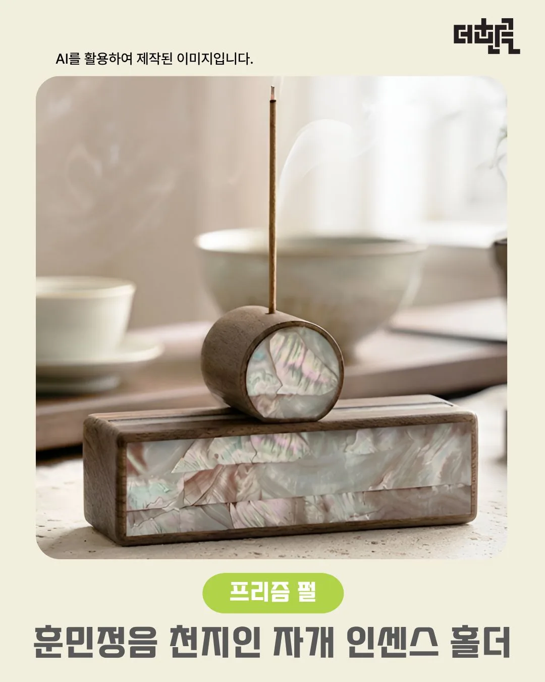 벽계수 식탁매트 — 자리